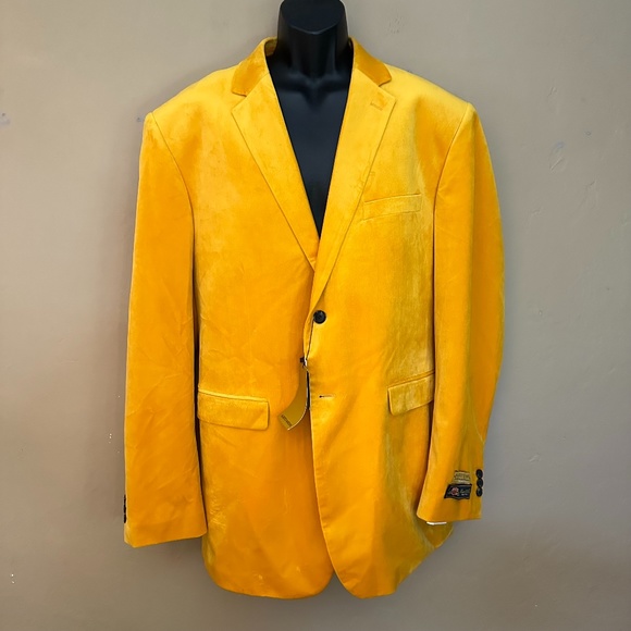 Alberto Nardoni Suits & Blazers Alberto Nardoni Mustard Yellow